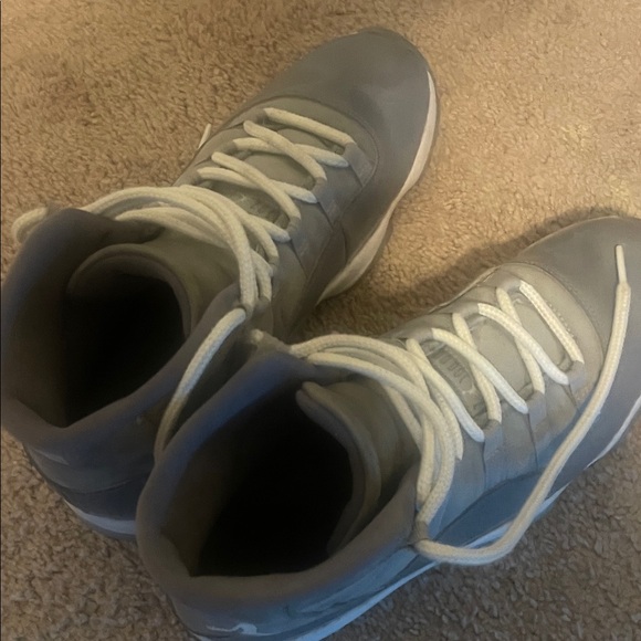 Jordan Gray High-Top Sneakers